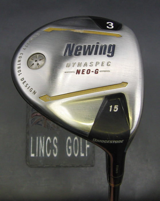 Bridgestone Newing Dynaspec Neo-G 3 Wood Regular Graphite Shaft Bridgestone Grip