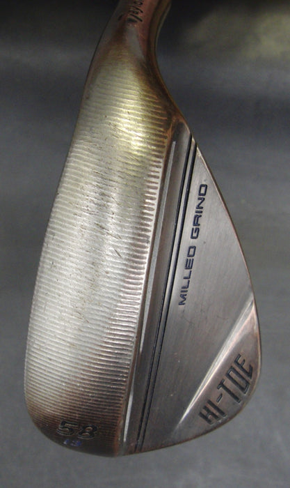 TaylorMade Milled Grind Hi-Toe Sand Wedge Stiff Steel Shaft Golf Pride Grip*