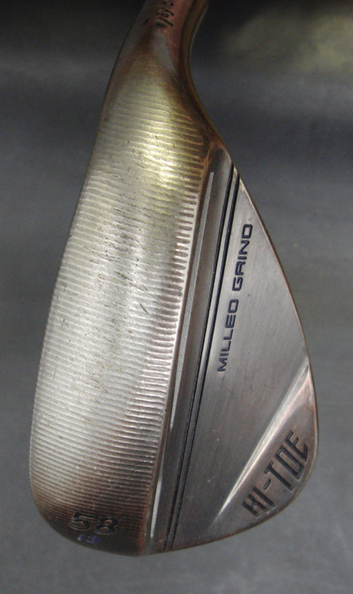 TaylorMade Milled Grind Hi-Toe Sand Wedge Stiff Steel Shaft Golf Pride Grip*