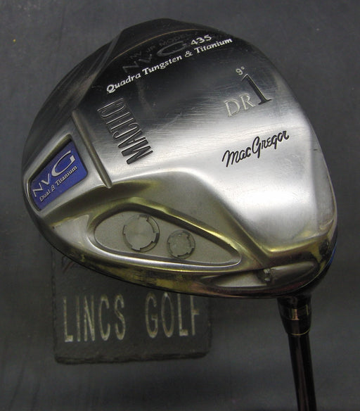 MacGregor MacTec NVG 435 9° Driver Stiff Graphite Shaft MacTec Grip