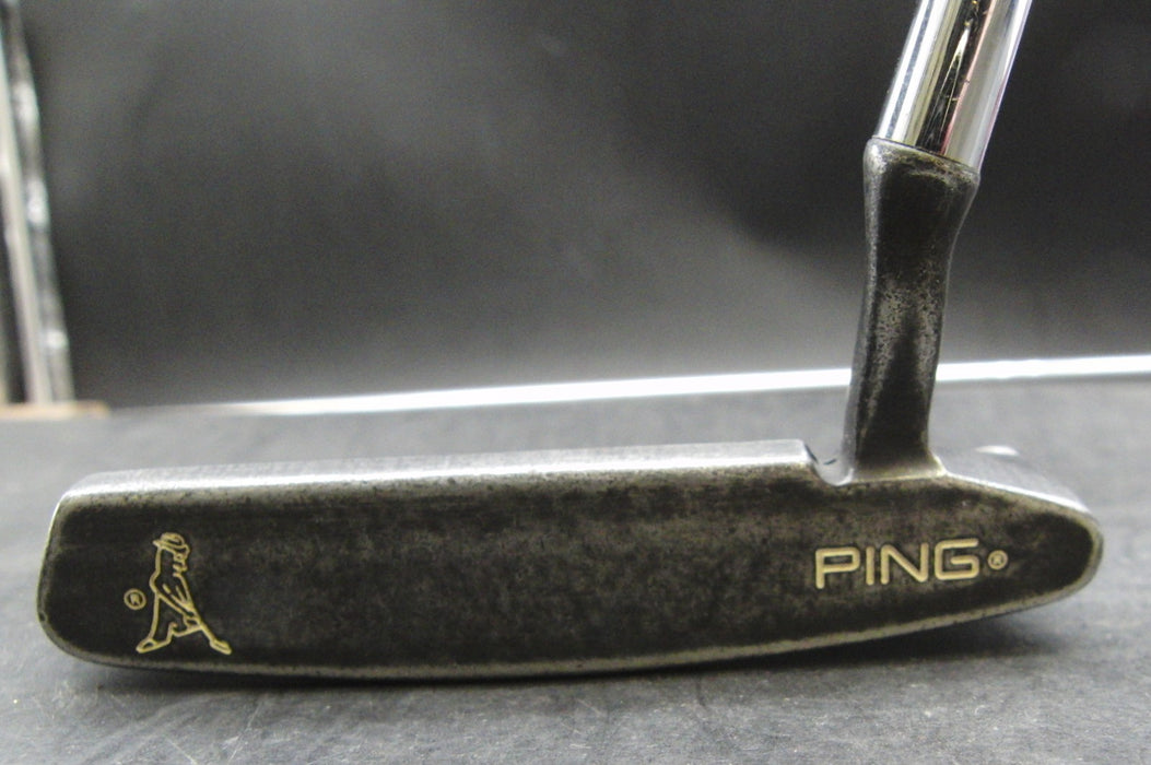 Original Black Ping Anser 4 Putter 88cm Length Steel Shaft Lamkin Grip