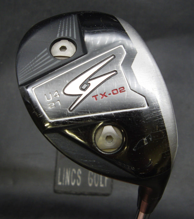Tsuruya Golden Prix TX-02 21° 4 Hybrid Stiff Steel Shaft with Grip