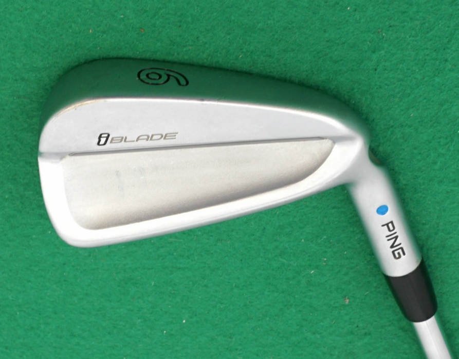 Ping iBlade Blue Dot 6 Iron Extra Stiff Steel Rifle Shaft Cobra Grip