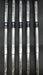 Set of 5x Mizuno JPX E300 Irons 7-PW+AW Stiff Steel Shafts GolfPride Grips*