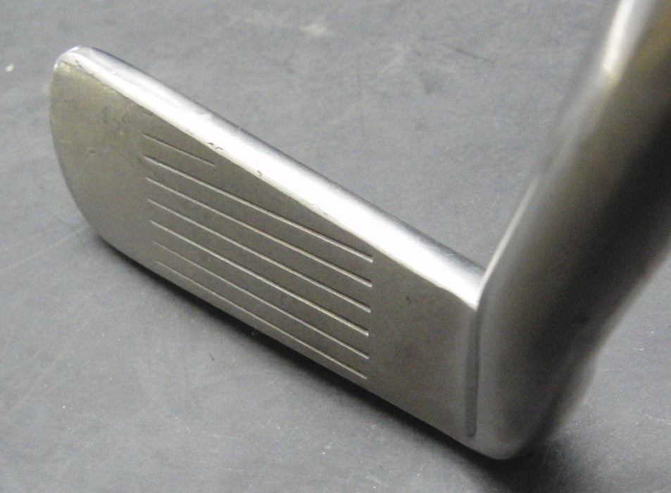 E.Hillyer Hand Forged Putter Steel Shaft 89cm Length Brown Grip
