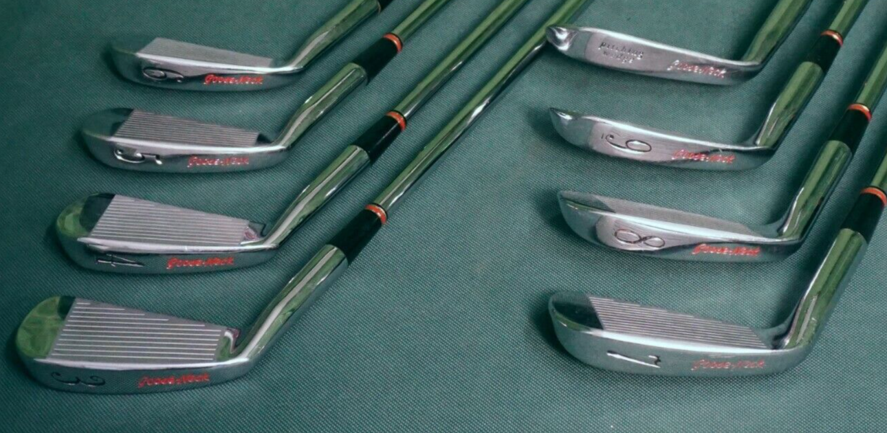 Collectors Set of 8 x Wilson Staff FG53 Goose Neck Forged Irons 3-PW Reg Steel