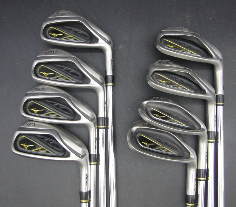 Set of 8x Mizuno JPX AD 5-SW + FW Irons Regular Steel Shafts Mizuno Grips*
