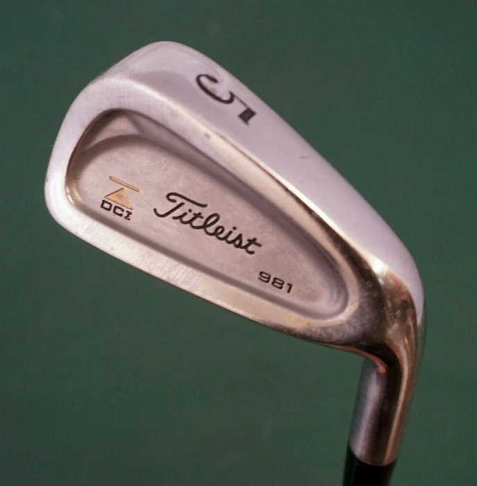 Titleist DCI 981 5 Iron Regular Steel Shaft Sharpro Grip