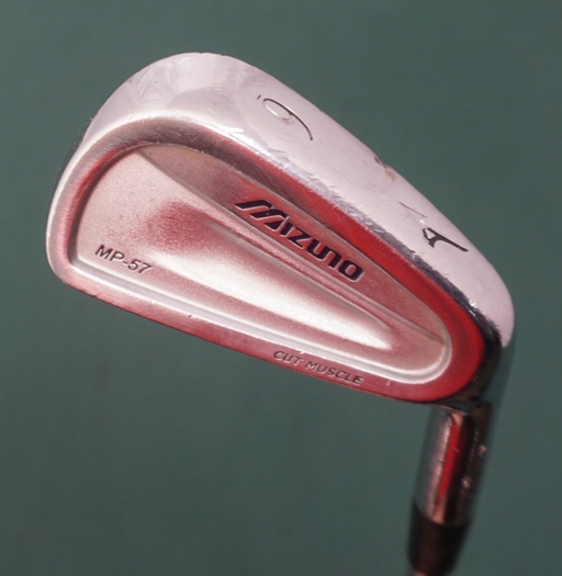 Mizuno MP-57 Grain Flow Forged 6 Iron Regular Steel Shaft Golf Pride Grip