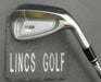 PRGR 7 Iron Stiff Steel Shaft Black Grip