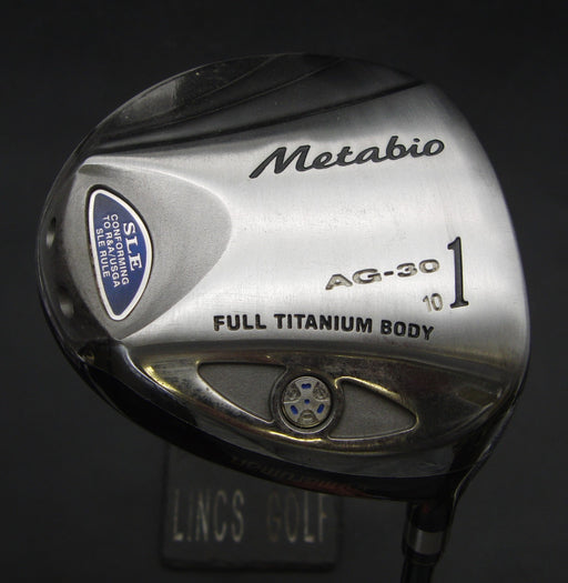 Maruman Metabio AG-30 10° Driver Regular Graphite Shaft Golf Pride Grip
