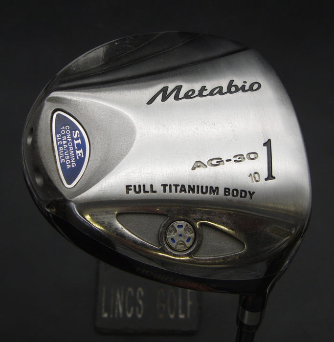Maruman Metabio AG-30 10° Driver Regular Graphite Shaft Golf Pride Grip