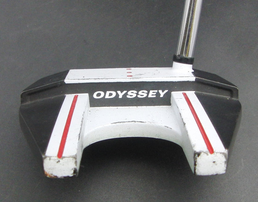 Left-Handed Odyssey O Works Tank Putter Steel Shaft 86cm Length Tigora Grip