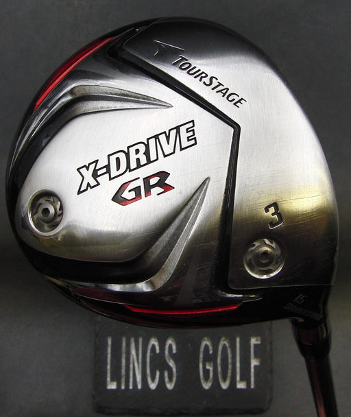 Bridgestone X-Drive GB Tourstage 15° 3 Wood Stiff Graphite Shaft Tourstage Grip