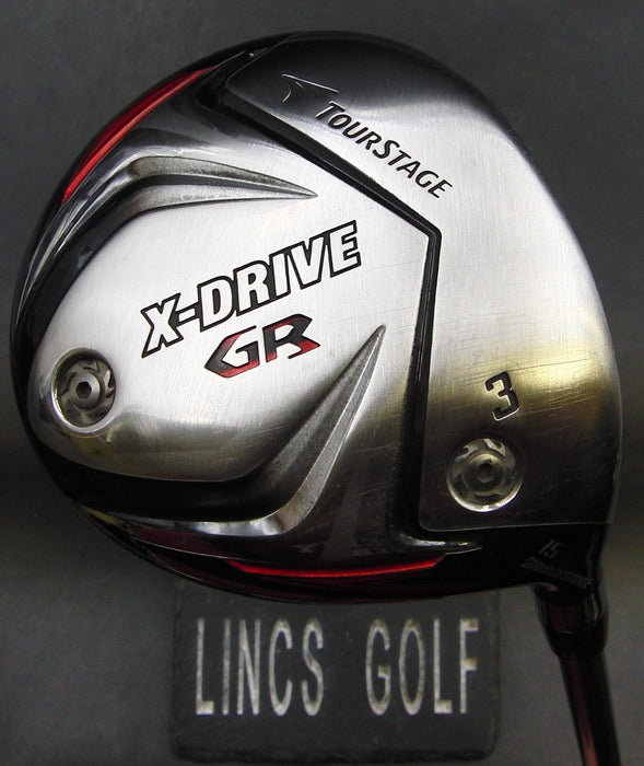 Bridgestone X-Drive GB Tourstage 15° 3 Wood Stiff Graphite Shaft Tourstage Grip