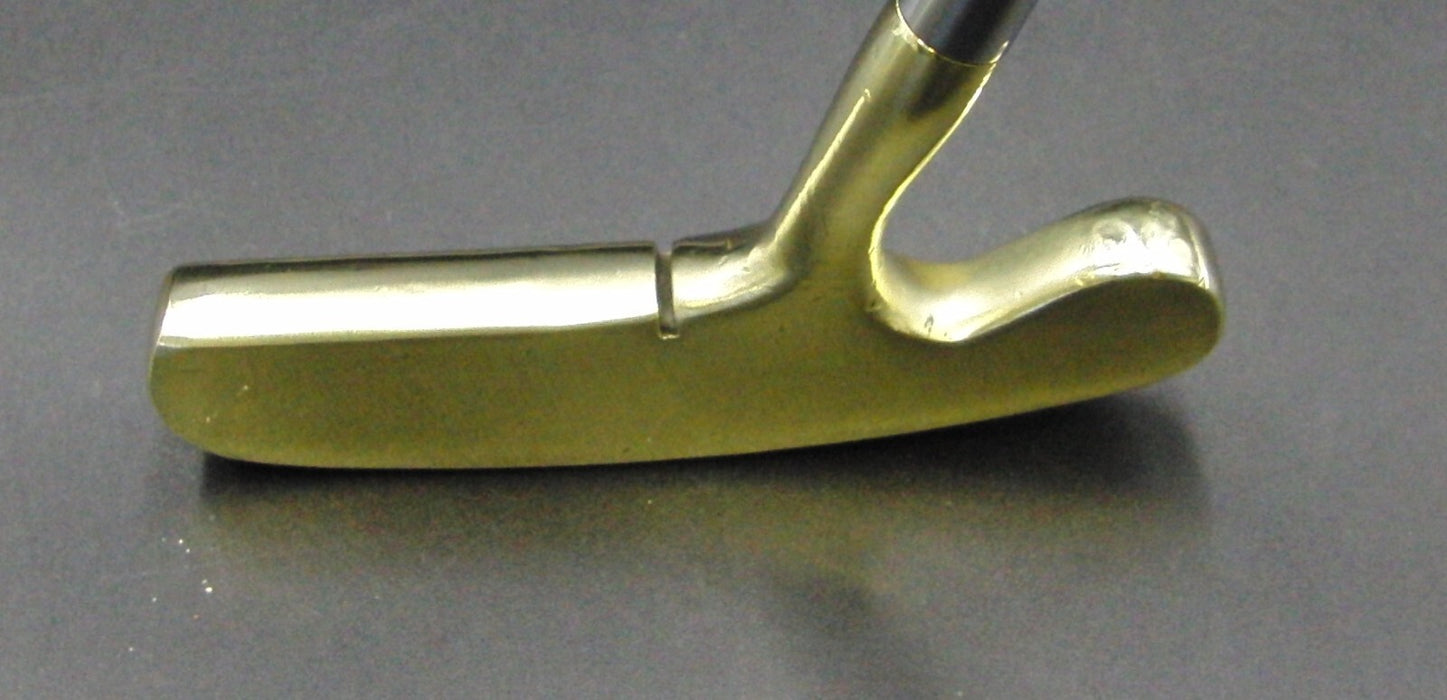 Acushnet Bulls Eye Flange Putter Steel Shaft Playing Length 90cm Iguana Grip