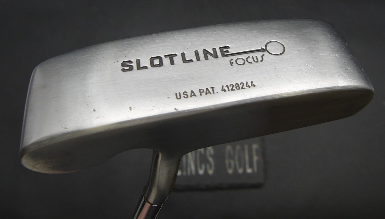 Slotline Focus Putter 87cm Length Steel Shaft Black Grip