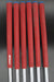 Set of 6 x Mizuno Eurus RX Irons 5-9+SW Stiff Steel Shafts Iomic Grips*