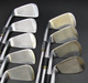 Set of 9 x Slazenger Seve Ballesteros Irons 3-SW Regular Steel Shafts Avon Grips