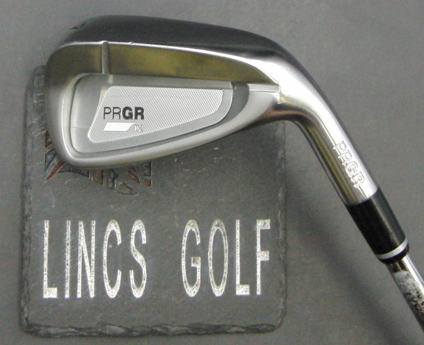 PRGR 7 Iron Stiff Steel Shaft Black Grip