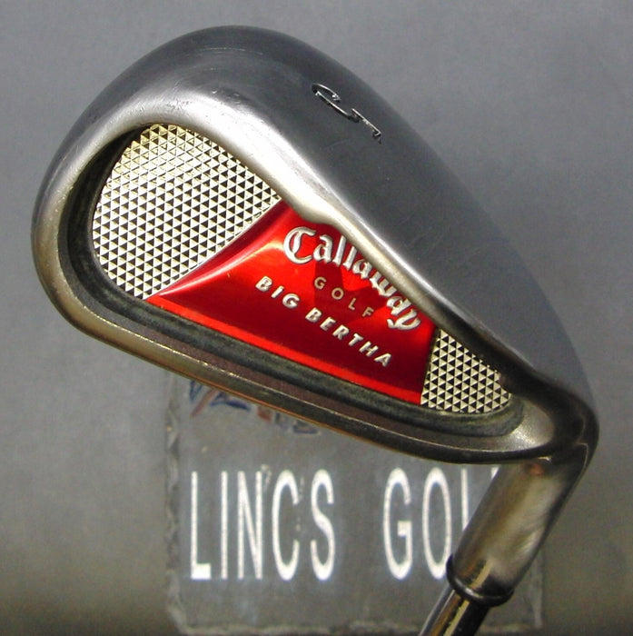 Callaway Big Bertha 5 Iron Regular Steel Shaft Golf Pride Grip