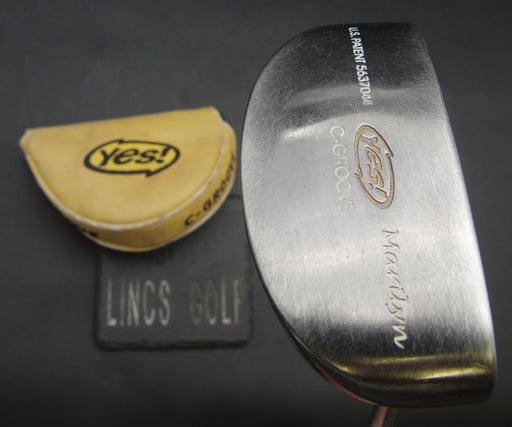 Yes! C-Groove Marilyn Putter 89cm Length Steel Shaft PSYKO Grip & HC