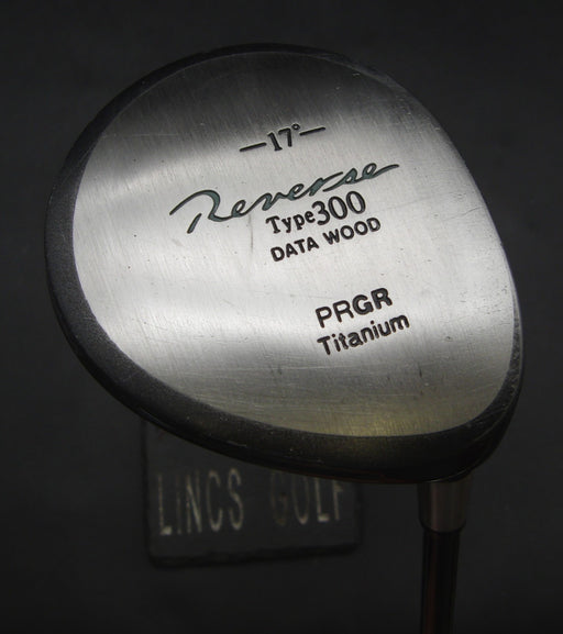 PRGR Reverse Type 300 17° 5 Wood Regular Graphite Shaft Golf Pride Grip