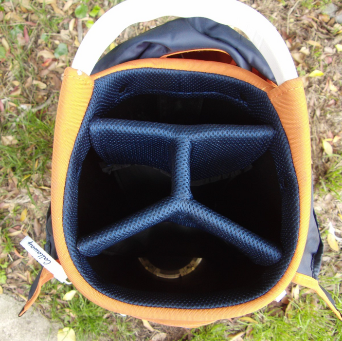 4 Division Callaway Carry Cart Trolley Golf Clubs Bag*