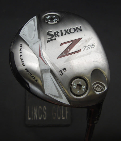 Srixon Z 725 Tour Fitting 15° 3 Wood Regular (Optional) Graphite Shaft