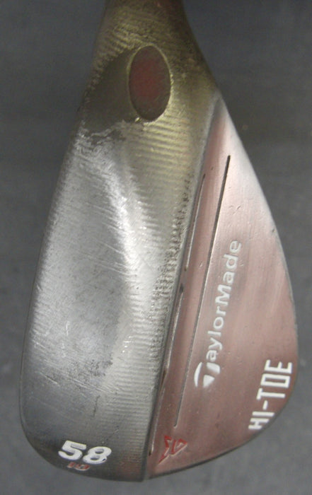TaylorMade Hi-Toe 58° Sand Wedge Regular Steel Shaft Golf Pride Grip*