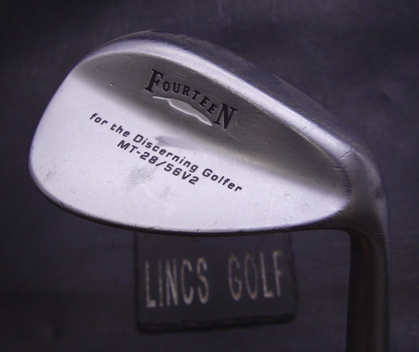Fourteen MT-28 56° Sand Wedge Stiff Steel Shaft Fourteen Grip
