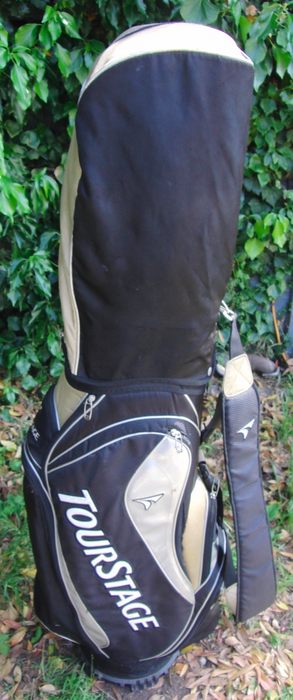 7 Division Bridgestone Tourstage Golf Cart Carry Trolley Golf Clubs Bag*