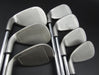 Set of 7x Callaway Steelhead Pro Series X-14 Irons 5-SW Stiff Steel Shafts *