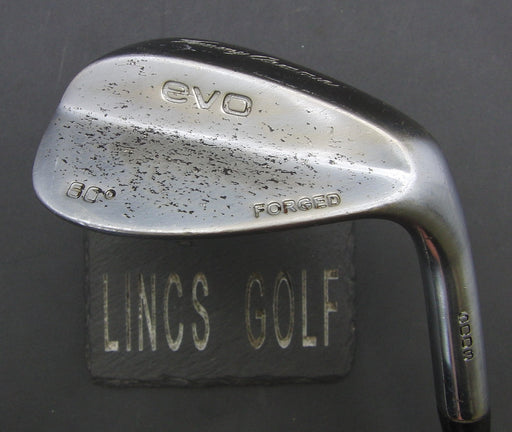 Tommy Armour EVO Forged 60° Lob Wedge Regular Steel Shaft Black Grip