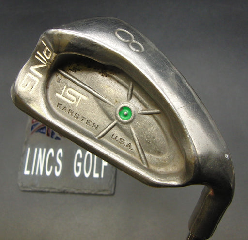 Ping ISI Karsten Green Dot 8 Iron Regular Steel Shaft Ping Grip