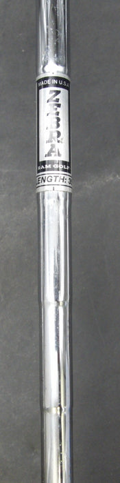 Zebra Camber Sole Face Balanced Putter Steel Shaft 89cm Length Zebra Grip