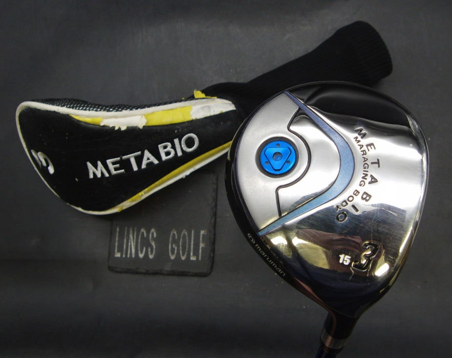 Maruman Metabio 15° 3 Wood Regular Graphite Shaft MetaBio Grip & MetaBio HC