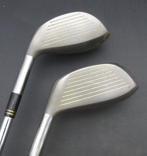 Set of 2 TaylorMade Burner 15° 3+21° 5 Woods Regular Steel/Graphite Shafts