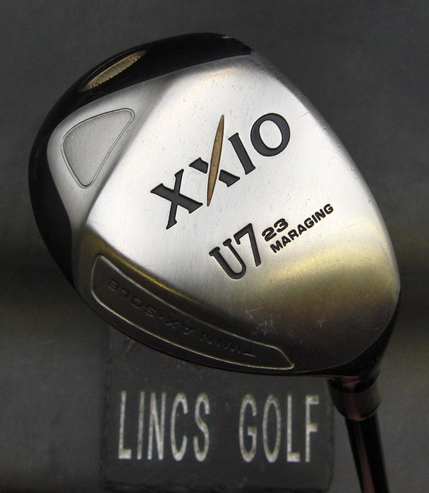 Srixon XXIO Twin AX-Sole 23° 7 Hybrid Stiff Graphite Shaft Nexgen Grip