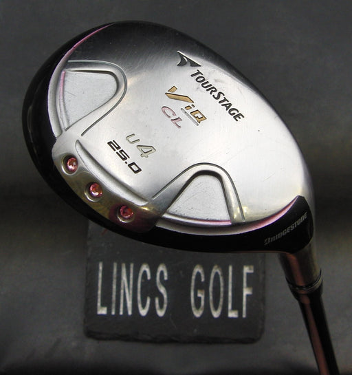Bridgestone Tour Stage ViQ CL 25° 4 Hybrid Senior Graphite Shaft Tour Stage Grip