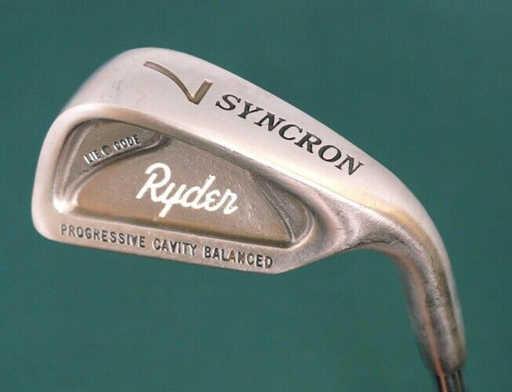 Vintage Ryder Syncron 7 Iron Regular Steel Shaft Ryder Grip