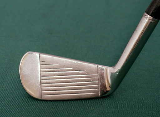 Vintage Robert Forgan De Luxe 2 Iron Stiff Steel Shaft Unbranded Grip