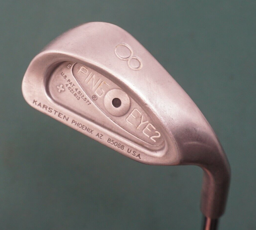 Ping Eye2+ Black Dot 8 Iron Stiff Steel Shaft Burrows Grip