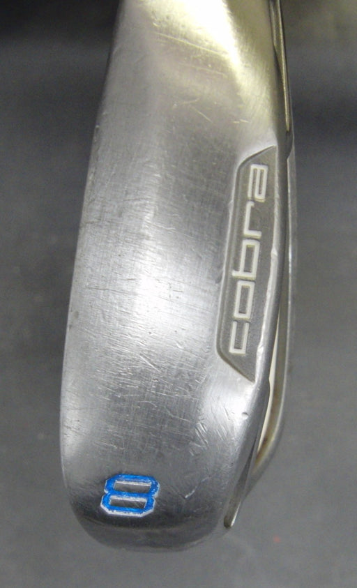 Cobra AMP Cell 8 Iron Stiff Steel Shaft Cobra Grip