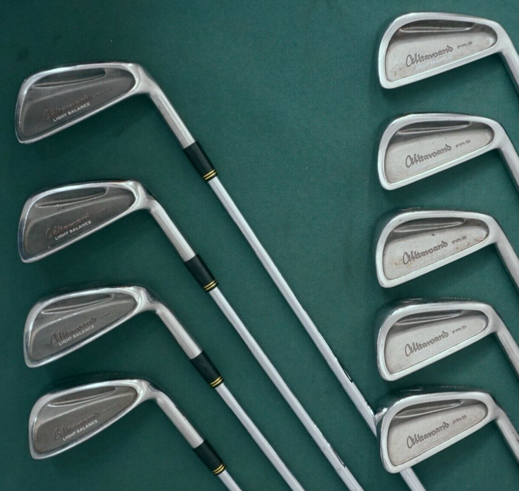 Collectors Set of 9 x Mizuno Ultrawand Irons 3-PW + F Wedge Regular Steel Shafts