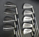 Set of 9x George Nicoll Concorde Irons 3-11 Regular Steel Shafts GolfPride Grips