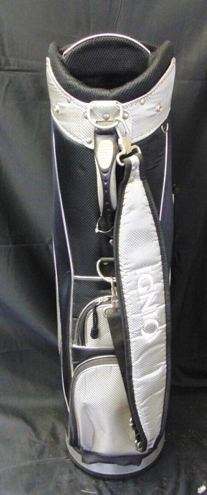 8 Division Japanese Ignio Black Grey Tour Cart Trolley Golf Clubs Bag