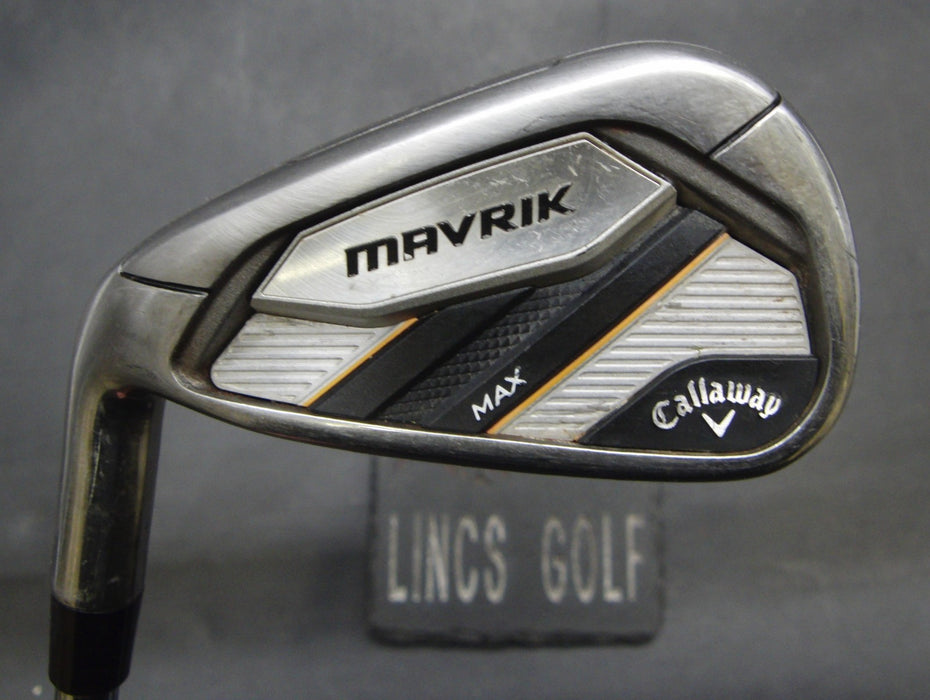 Left Handed Callaway Mavrik Max 6 Iron Regular Steel Shaft PGM Grip