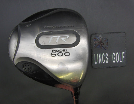 PRGR TR Model 500 Zirconium 10° Driver Extra Stiff Graphite Shaft Sword Grip