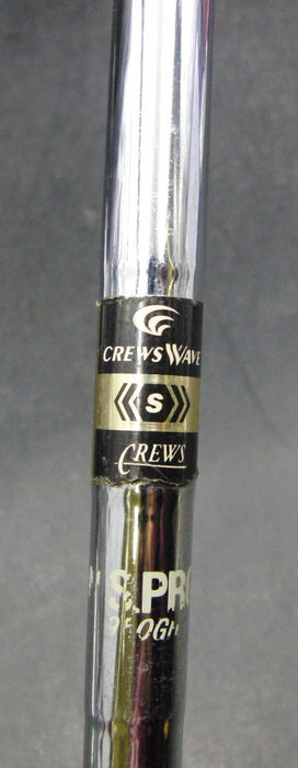 Crews Wave Spin Control 57° Sand Wedge Stiff Steel Shaft Golf Pride Grip